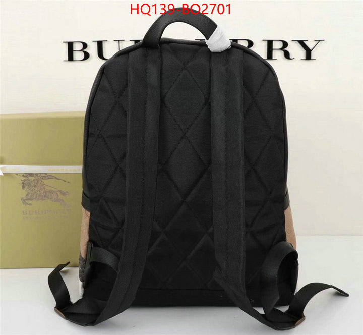 Burberry Bags(4A)-Backpack,high quality happy copy ,ID: BO2701,$: 139USD