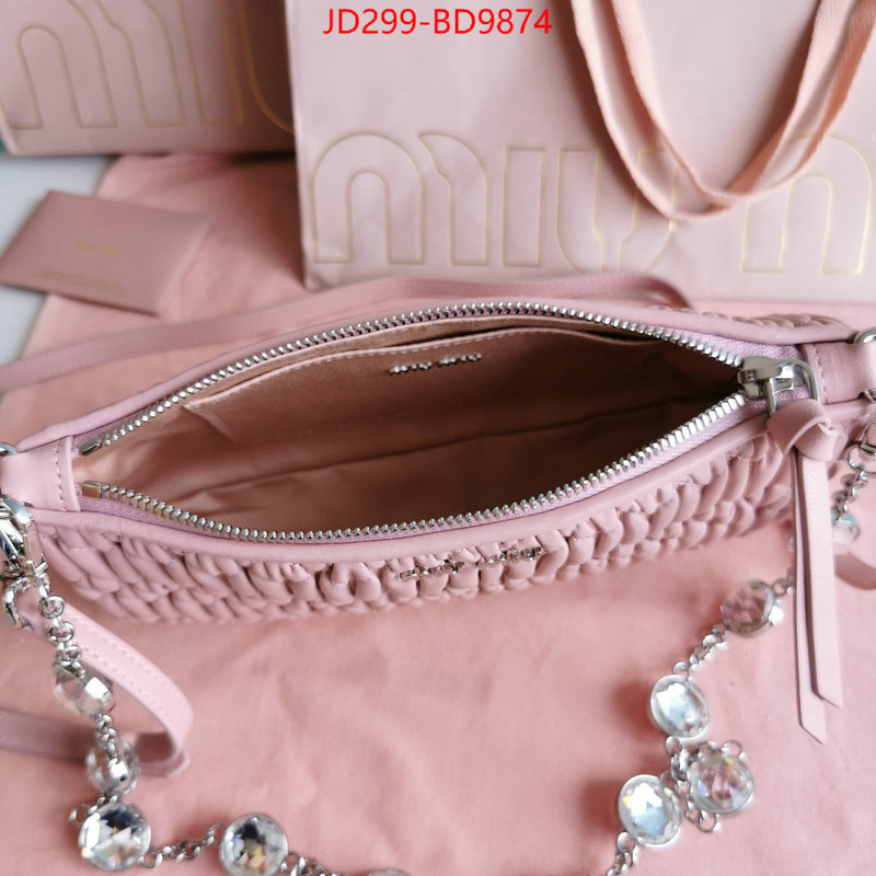 Miu Miu Bags(TOP)-Diagonal-,the quality replica ,ID: BD9874,$: 299USD