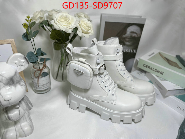 Women Shoes-Prada,what is top quality replica , ID: SD9707,$: 135USD