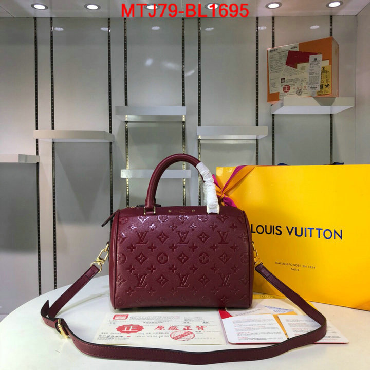 LV Bags(4A)-Speedy-,cheap replica ,ID: BL1695,$: 79USD