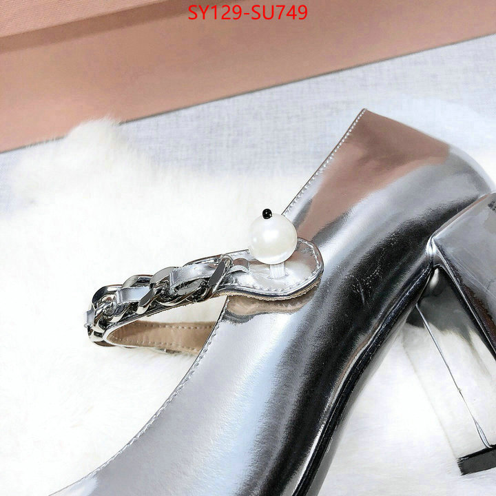 Women Shoes-Miu Miu,perfect quality ,luxury fashion replica designers , ID: SU749,$: 129USD