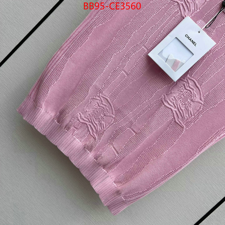 Clothing-Chanel,what is a 1:1 replica , ID: CE3560,$: 95USD