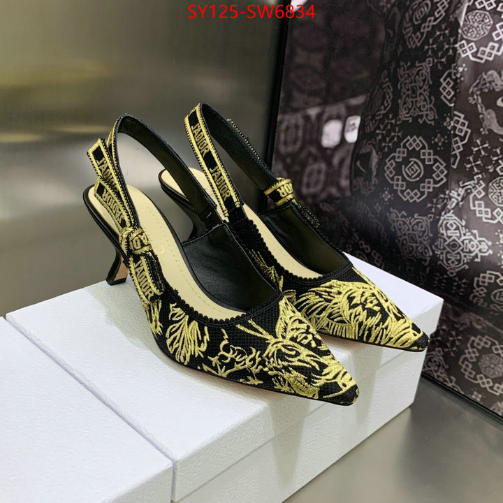 Women Shoes-Dior,replcia cheap from china , ID: SW6834,$: 125USD
