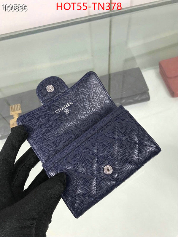 Chanel Bags(TOP)-Wallet-,ID: TN378,$: 55USD