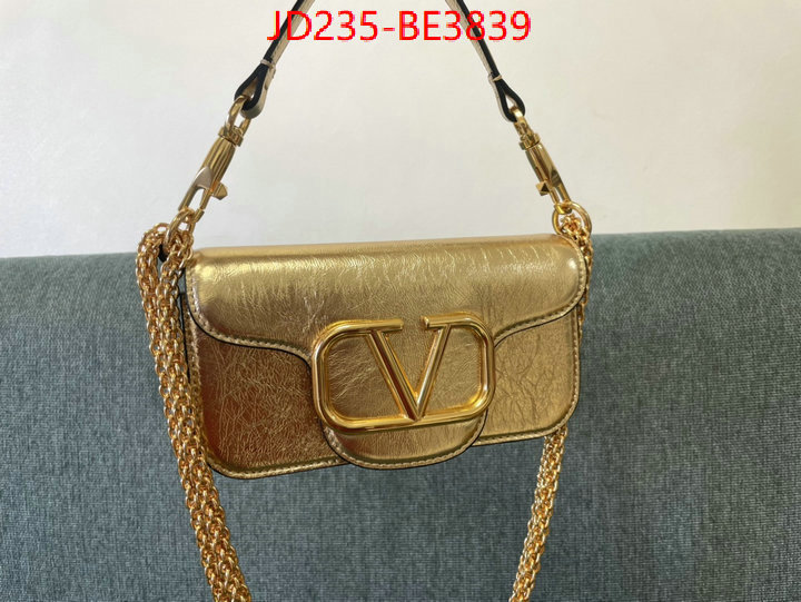 Valentino Bags (TOP)-LOC-V Logo ,store ,ID: BE3839,$: 235USD