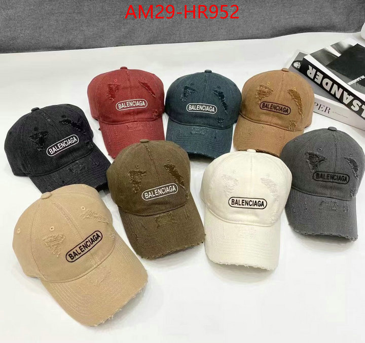 Cap (Hat)-Balenciaga,replica for cheap , ID: HR952,$: 29USD