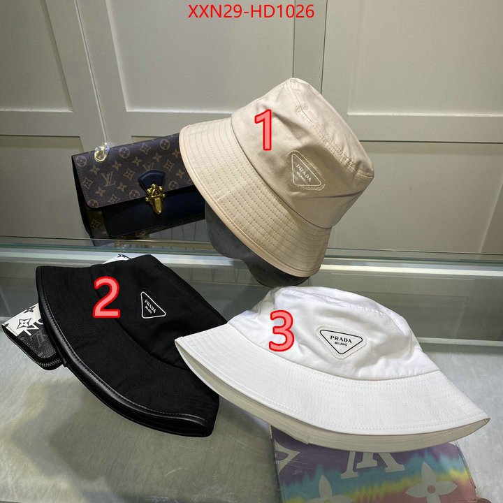 Cap (Hat)-Prada,1:1 replica , ID: HD1026,$: 29USD