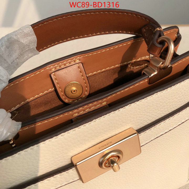 Coach Bags(4A)-Diagonal,best wholesale replica ,ID: BD1316,$: 89USD