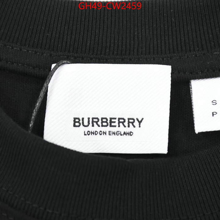 Clothing-Burberry,2023 perfect replica designer , ID: CW2459,$: 49USD