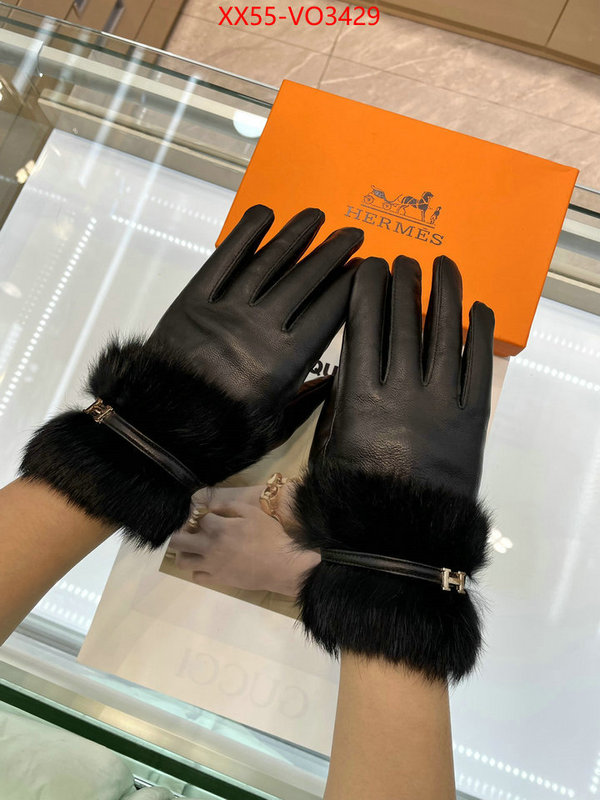 Gloves-Hermes,designer 1:1 replica , ID: VO3429,$: 55USD