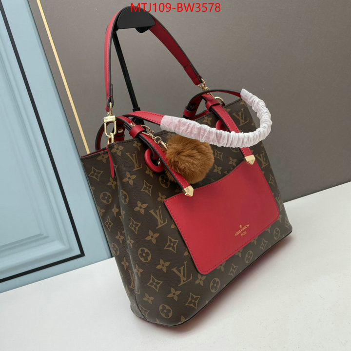 LV Bags(4A)-Handbag Collection-,replica ,ID: BW3578,$: 109USD