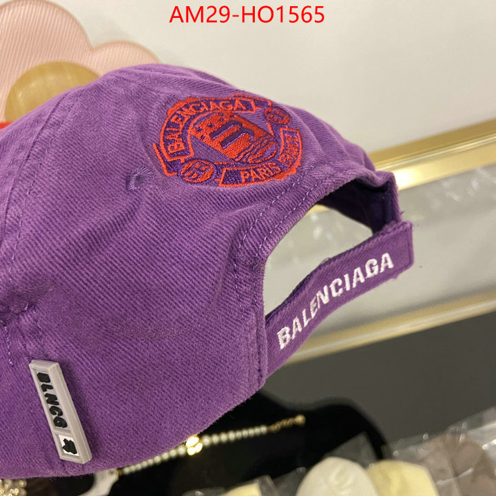 Cap (Hat)-Balenciaga,knockoff , ID: HO1565,$: 29USD