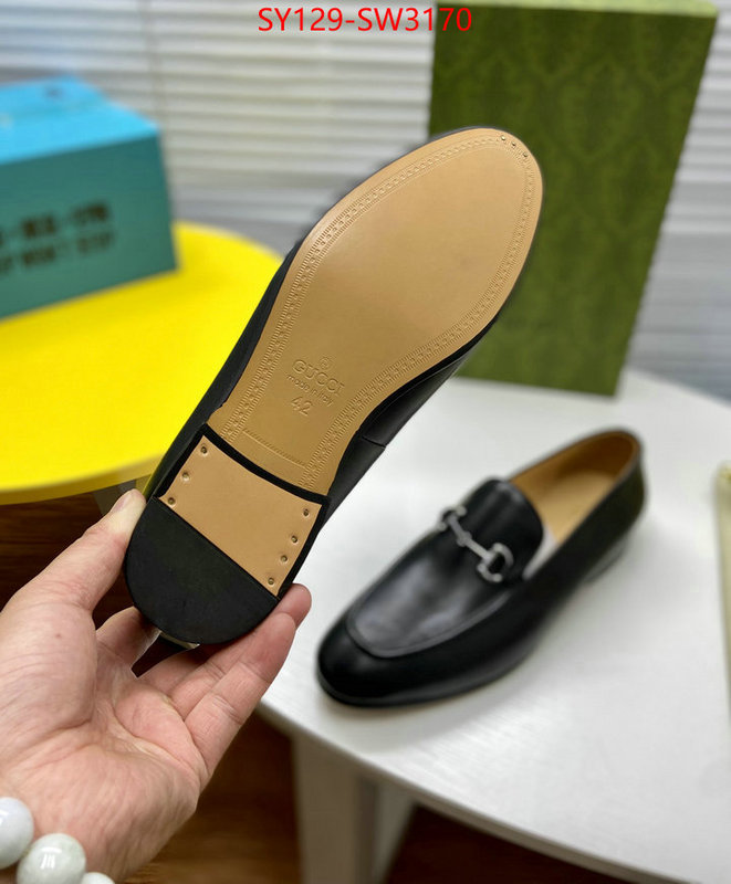 Men Shoes-Gucci,aaaaa quality replica , ID: SW3170,$: 129USD