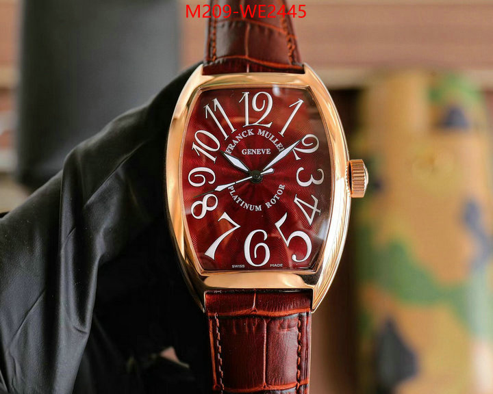 Watch(TOP)-Franck Muller,new 2023 , ID: WE2445,$: 209USD