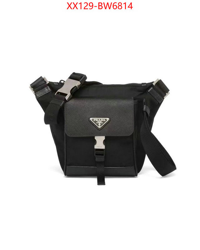 Prada Bags(TOP)-Diagonal-,ID: BW6814,$: 129USD