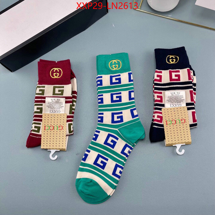 Sock-Gucci,best aaaaa , ID: LN2613,$: 29USD