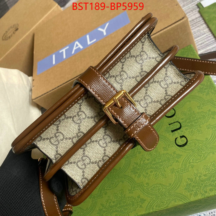 Gucci Bags(TOP)-Diagonal-,ID: BP5959,$: 189USD