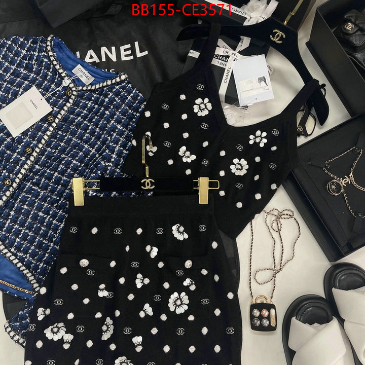 Clothing-Chanel,designer wholesale replica ,ID: CE3571,$: 155USD