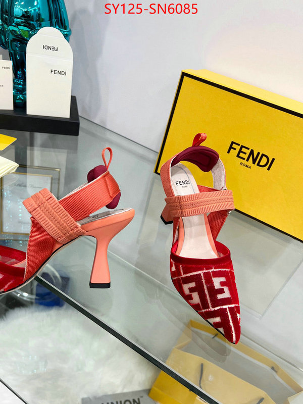 Women Shoes-Fendi,replica wholesale , ID: SN6085,$: 125USD