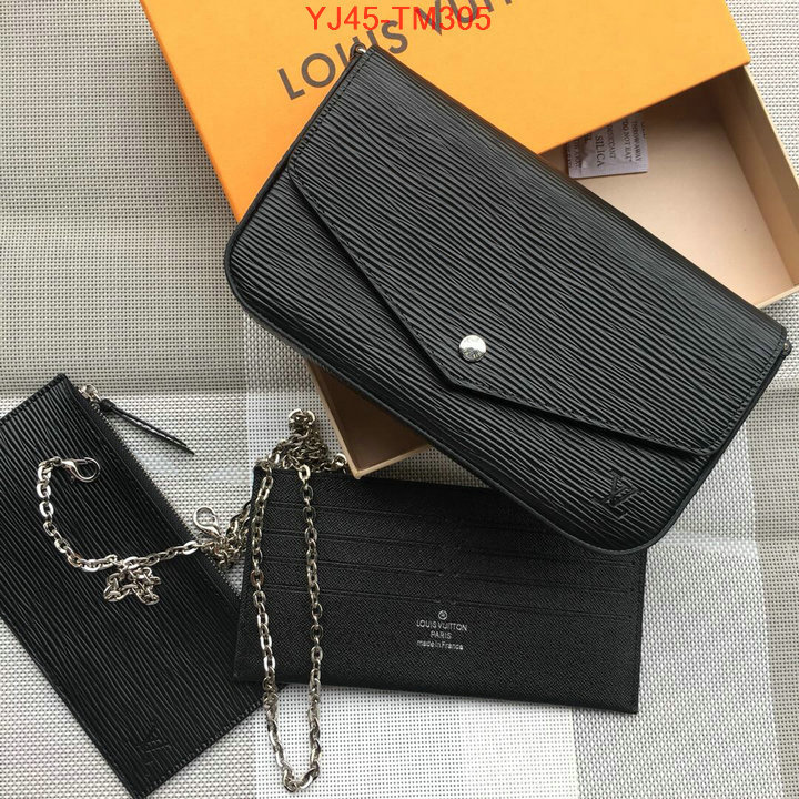 LV Bags(4A)-Wallet,ID: TM305,$:45USD