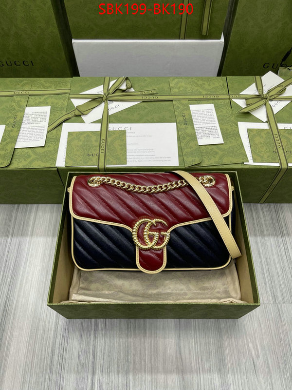 Gucci Bags Promotion-,ID: BK190,