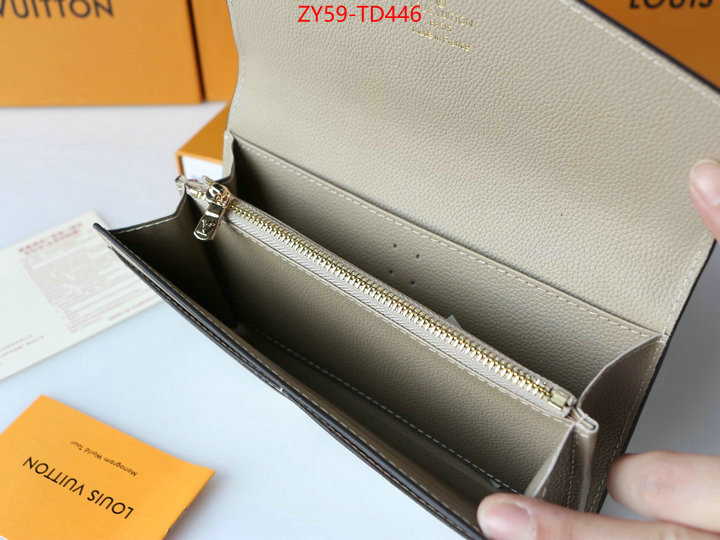 LV Bags(4A)-Wallet,ID: TD446,$: 59USD