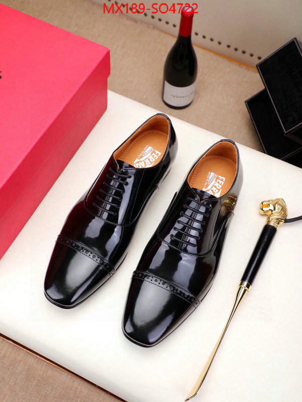 Men shoes-Ferragamo,good quality replica , ID: SO4722,$: 189USD