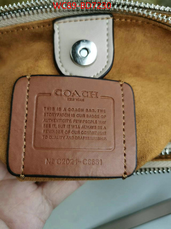 Coach Bags(4A)-Diagonal,what is a 1:1 replica ,ID: BD7230,$: 89USD