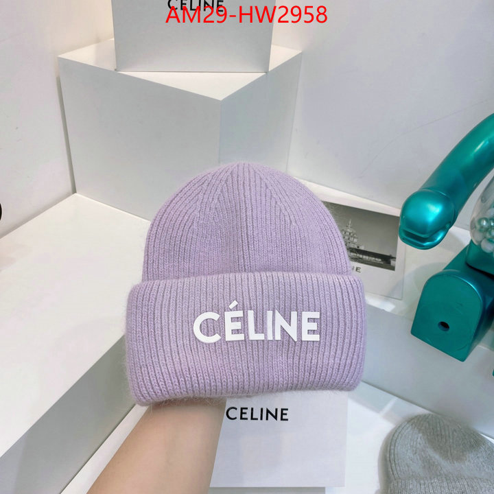 Cap (Hat)-Celine,buy first copy replica , ID: HW2958,$: 29USD