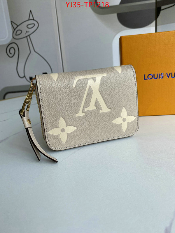 LV Bags(4A)-Wallet,ID: TP1218,$: 35USD