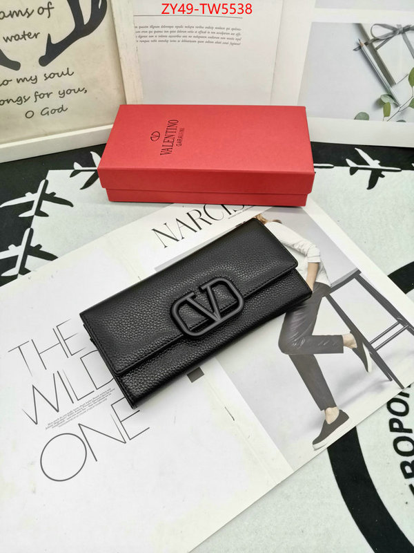 Valentino Bags(4A)-Wallet,quality replica ,ID: TW5538,$: 49USD