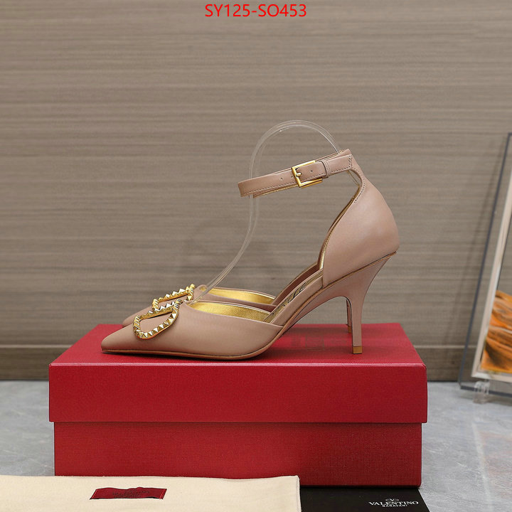 Women Shoes-Valentino,aaaaa+ class replica , ID: SO453,$: 125USD