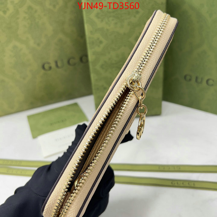 Gucci Bags(4A)-Wallet-,wholesale 2023 replica ,ID: TD3560,$: 49USD