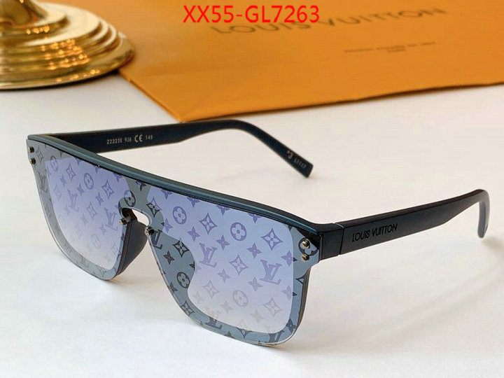 Glasses-LV,buy the best high quality replica , ID: GL7263,$: 55USD