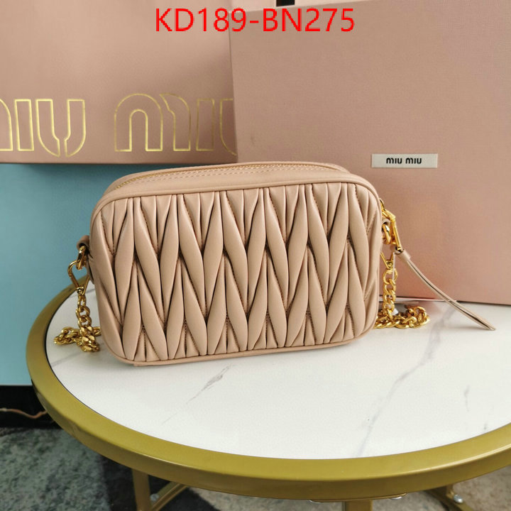 Miu Miu Bags(TOP)-Diagonal-,sale ,ID: BN275,$: 189USD