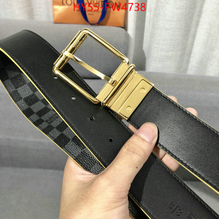 Belts-LV,shop designer , ID: PW4738,$: 55USD