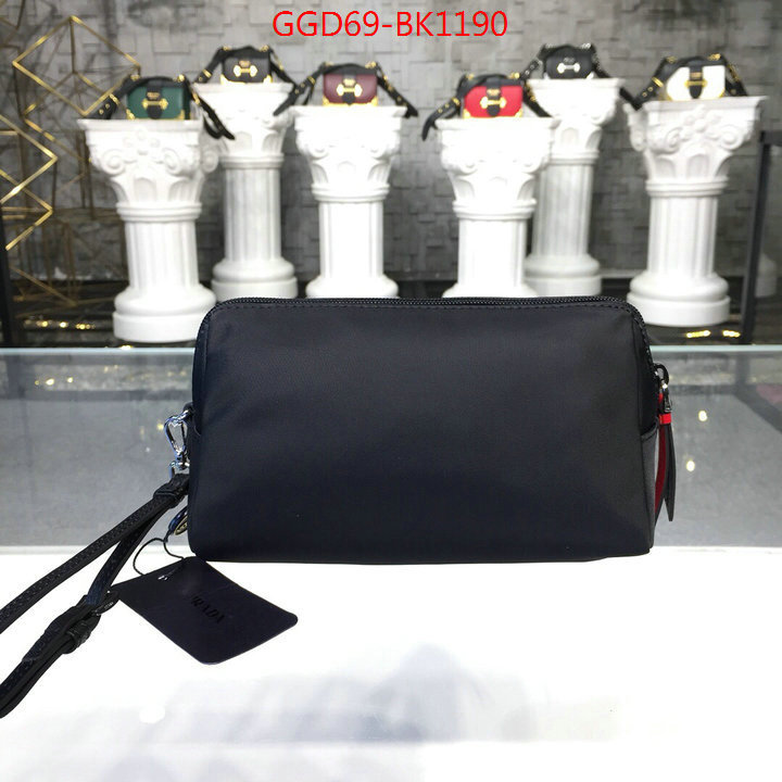 Prada Bags(TOP)-Clutch-,ID: BK1190,$:69USD