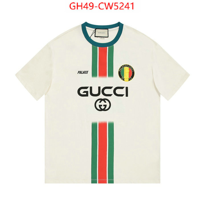 Clothing-Gucci,2023 replica , ID: CW5241,$: 49USD