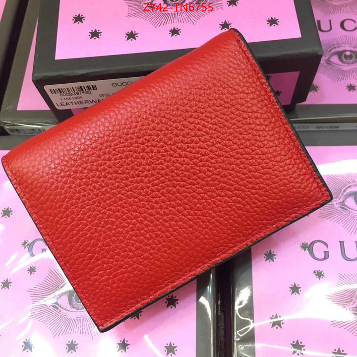 Gucci Bags(4A)-Wallet-,ID: TN6755,$: 42USD