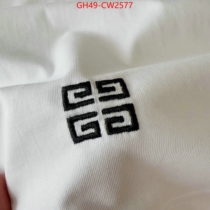 Clothing-Givenchy,where to buy fakes ,ID: CW2577,$: 49USD