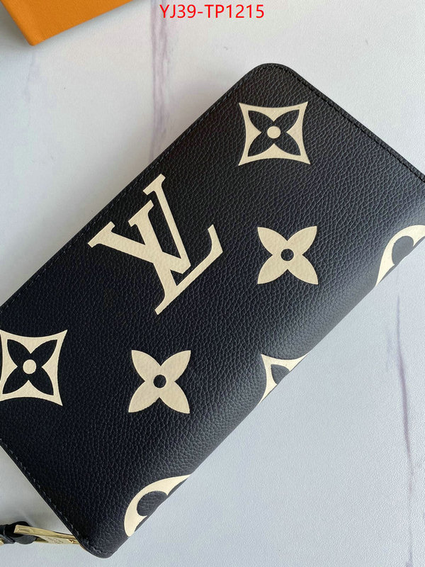 LV Bags(4A)-Wallet,ID: TP1215,$: 39USD