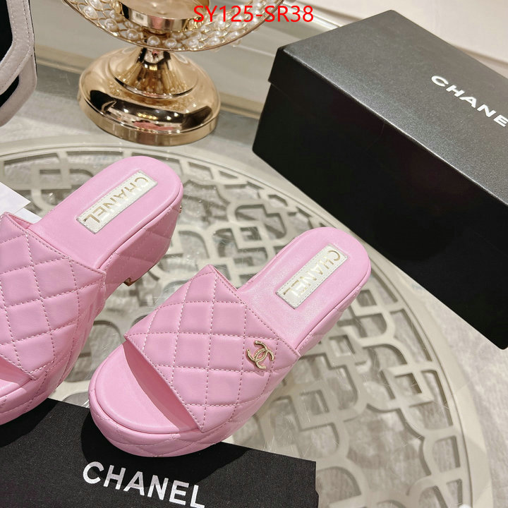 Women Shoes-Chanel,fake cheap best online , ID:SR38,$: 125USD