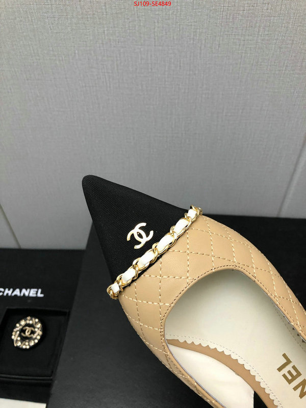 Women Shoes-Chanel,cheap replica designer , ID: SE4849,$: 109USD