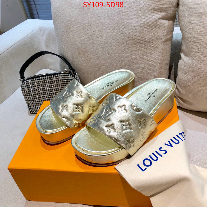 Women Shoes-LV,1:1 replica wholesale , ID: SD98,$: 109USD