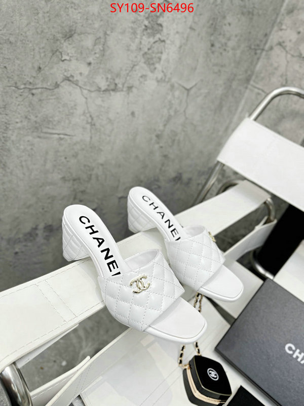 Women Shoes-Chanel,top designer replica , ID: SN6496,$: 109USD