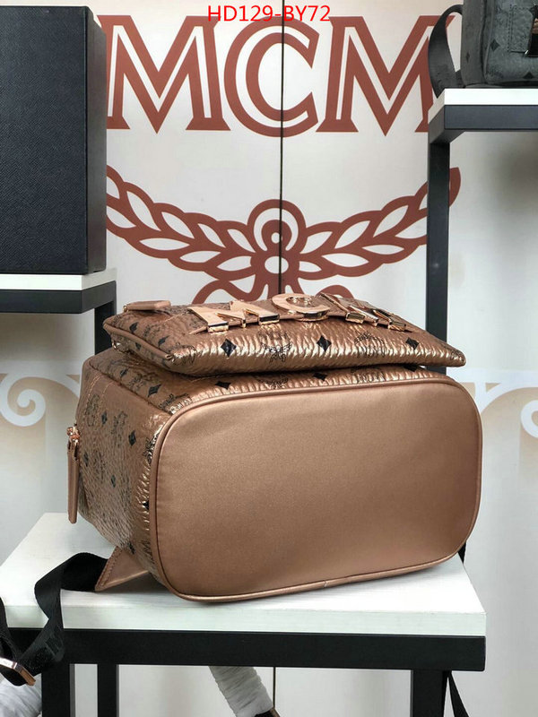 MCM Bags(TOP)-Backpack-,ID: BY72,$:129USD