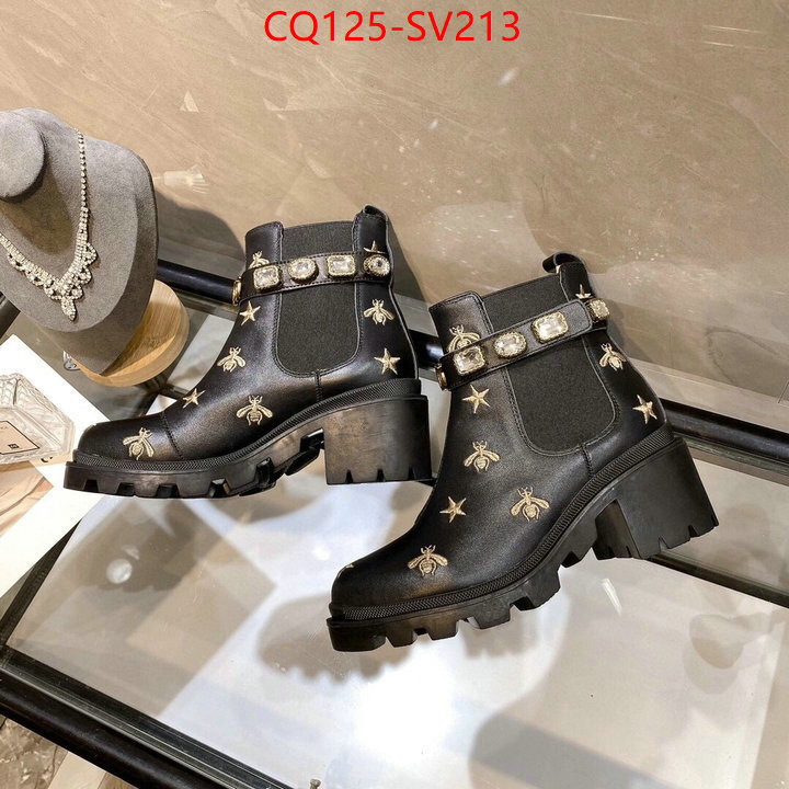 Women Shoes-Gucci,high quality happy copy , ID: SV213,$:125USD