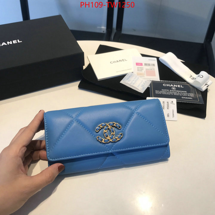 Chanel Bags(TOP)-Wallet-,ID: TW1250,$: 109USD