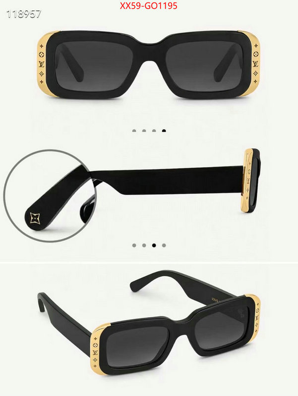 Glasses-LV,high quality designer , ID: GO1195,$: 59USD