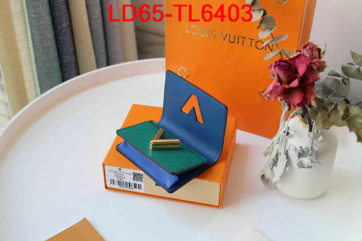 LV Bags(TOP)-Wallet,ID:TL6403,$: 65USD